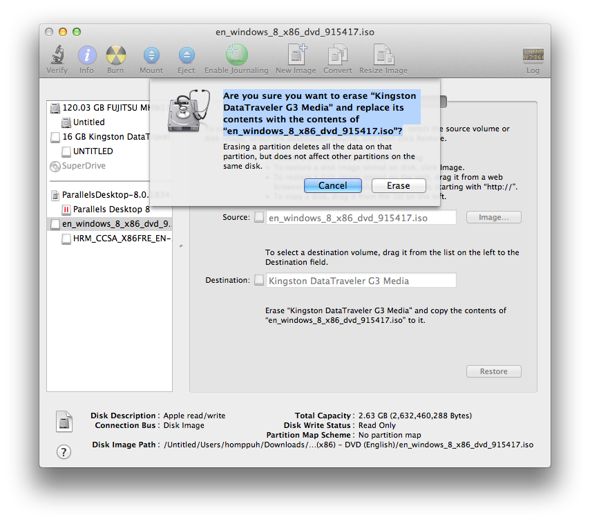 mac a bootable usb drive for windows on mac